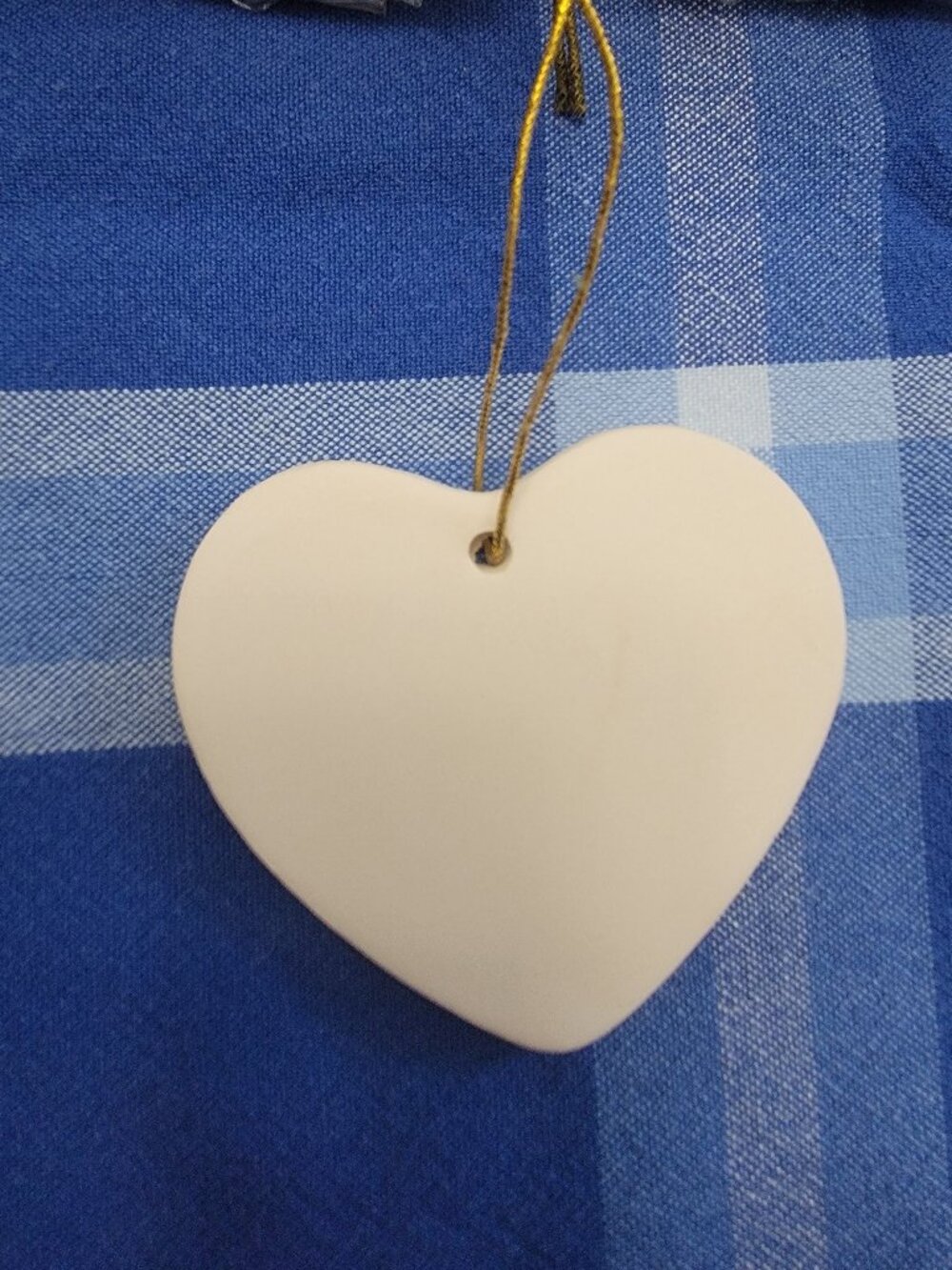 DIY Ceramic Heart Ornaments, Christmas, Valentine's Craft Kits, 12 Pieces
